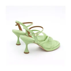 Cathy - Sandalias De Mujer Con Tiras Y Punta Redonda