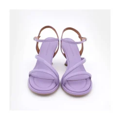 Cathy - Sandalias De Mujer Con Tiras Y Punta Redonda