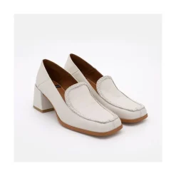 Deneuve - Mocasin De Piel De Dos Posiciones Con Tacon