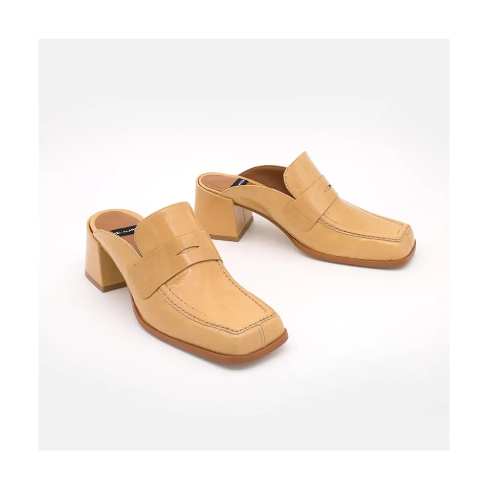 Glenda - Mocasin Abierto Con Tacon