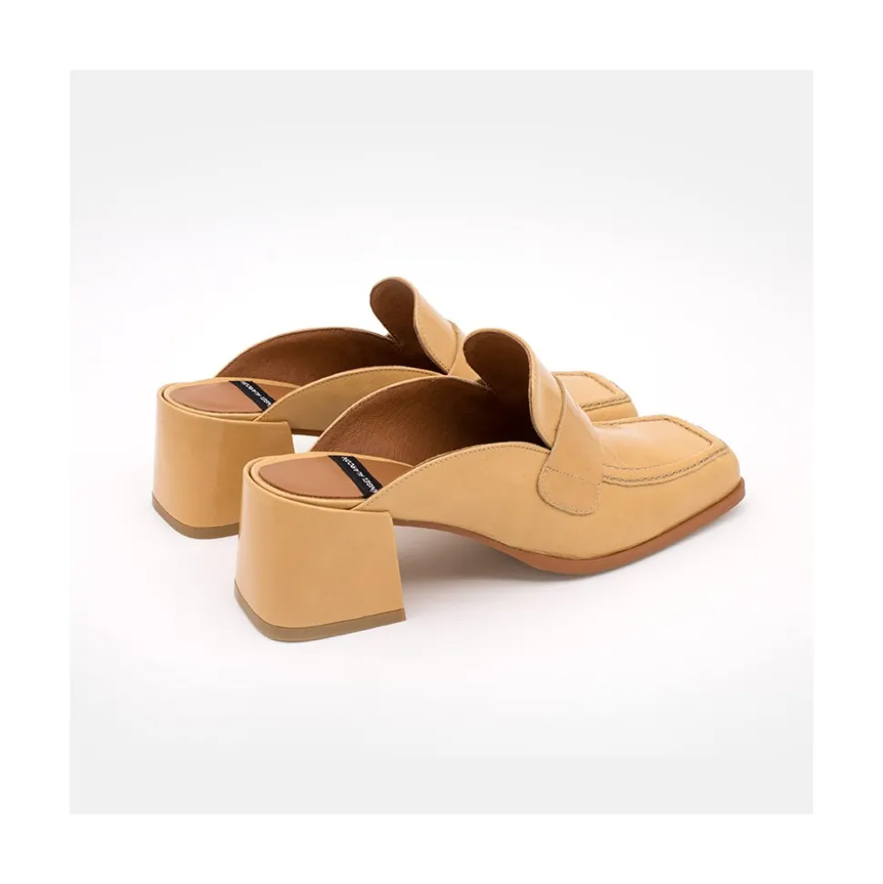 Glenda - Mocasin Abierto Con Tacon