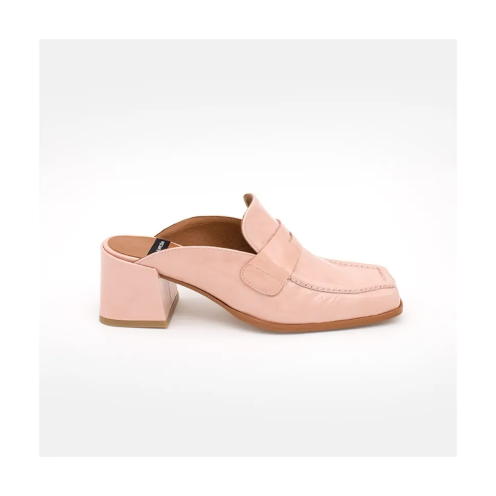 Glenda - Mocasin Abierto Con Tacon