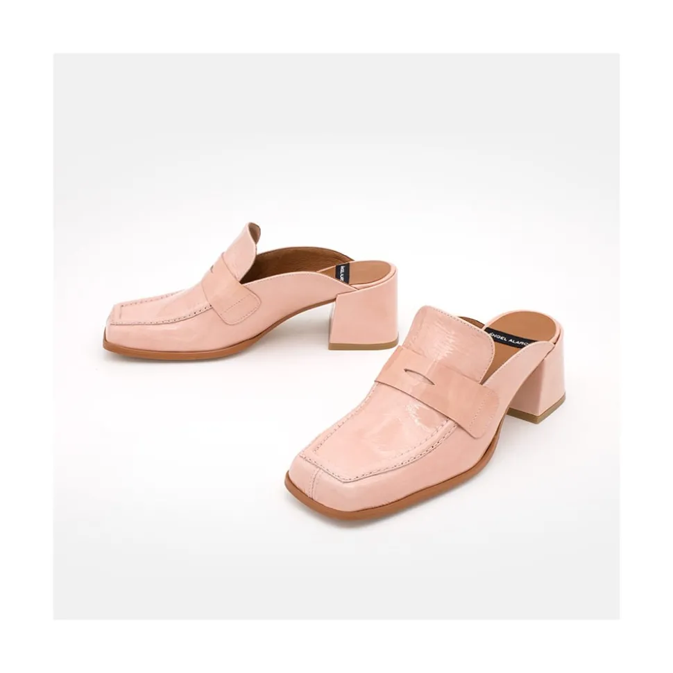 Glenda - Mocasin Abierto Con Tacon