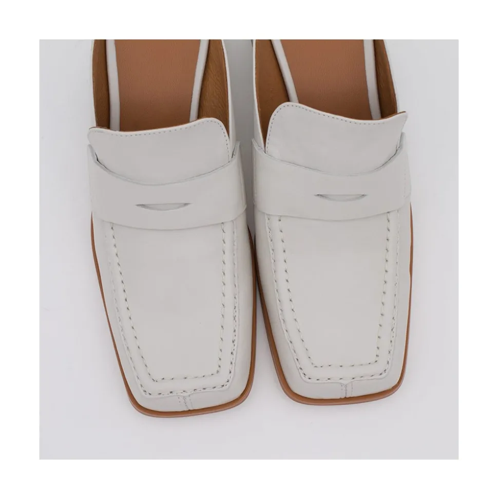Glenda - Mocasin Abierto Con Tacon