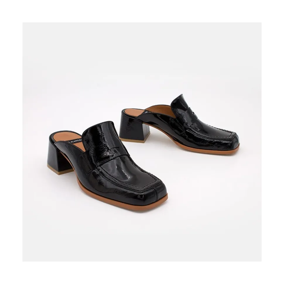 Glenda - Mocasin Abierto Con Tacon