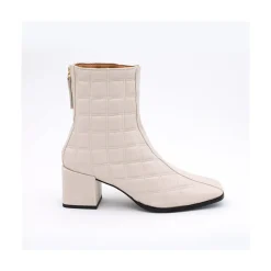 Hegen - Botines Acolchados Con Tacon Comodo