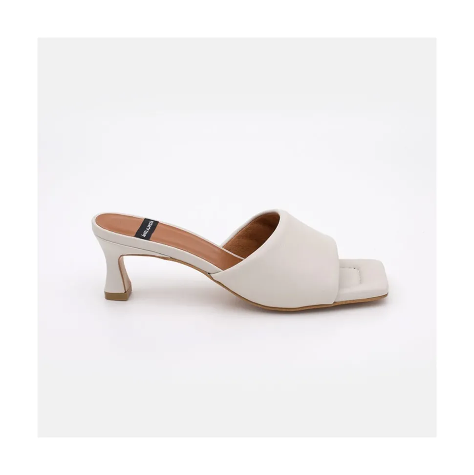 Kansas - Mule Acolchado De Tacon Bajo