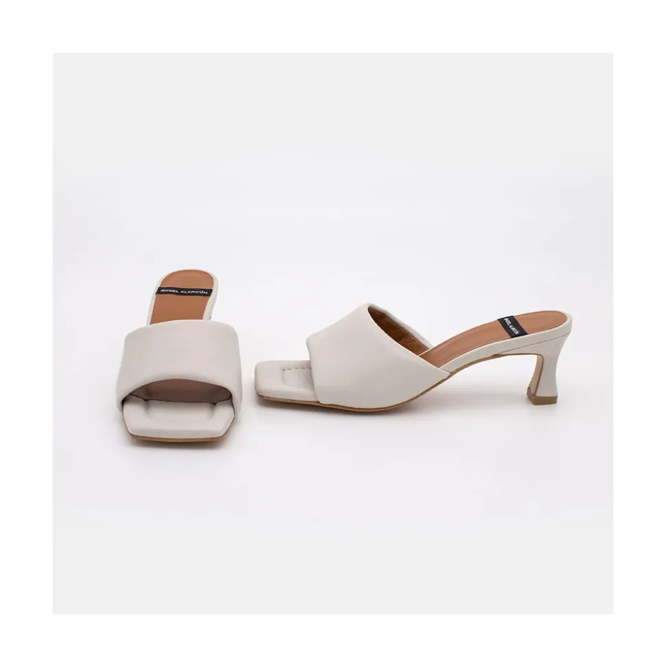 Kansas - Mule Acolchado De Tacon Bajo