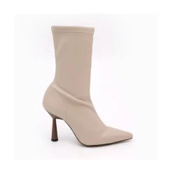 Lori - Botin Elastico Con Tacon Alto Y Punta Fina