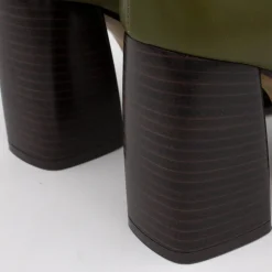 Lungo - Bota Alta De Mujer Con Tacon Ancho
