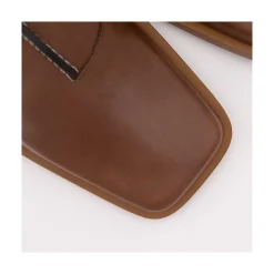 Motagua - Botas De Mujer De Piel Con Tacon De Bloque Robusto