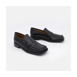 Otoro - Mocasines De Mujer De Piel Con Antifaz, Zapatos Planos Con Suela Gruesa