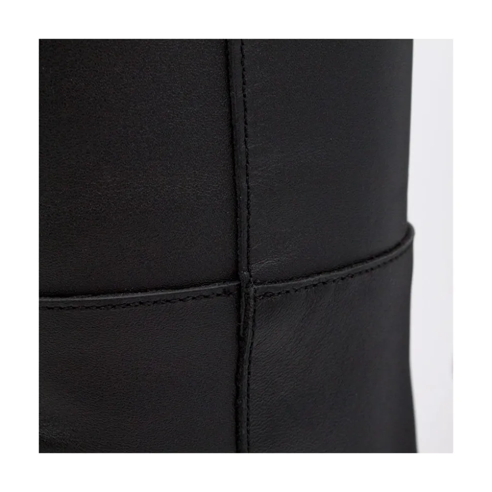 Ozzy - Bota Elegante De Piel Con Tacon Alto