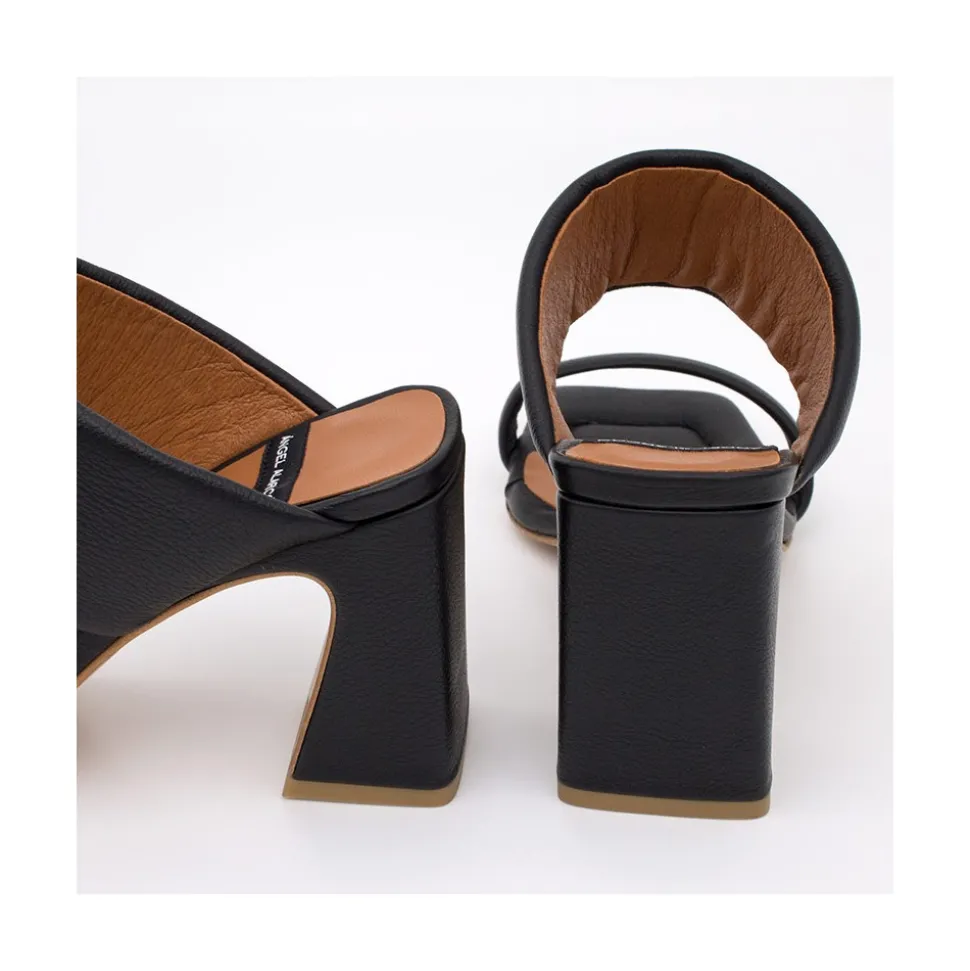 Parton - Sandalias Acolchadas Con Tacon
