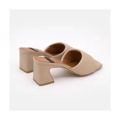 Streep - Mule Acolchado De Piel Comodo