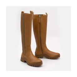 Wampu - Bota De Piel Con Elastico Lateral Con Suela Vibram